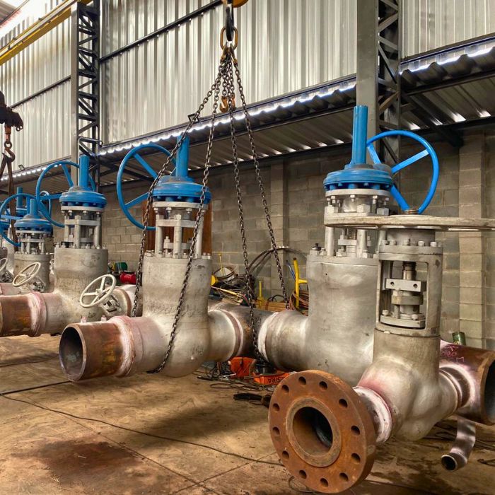 WI SERVIÇOS - FABRICAÇÃO E PROCESSO DE SOLDAGEM DOS COLETORES DA CALDEIRA